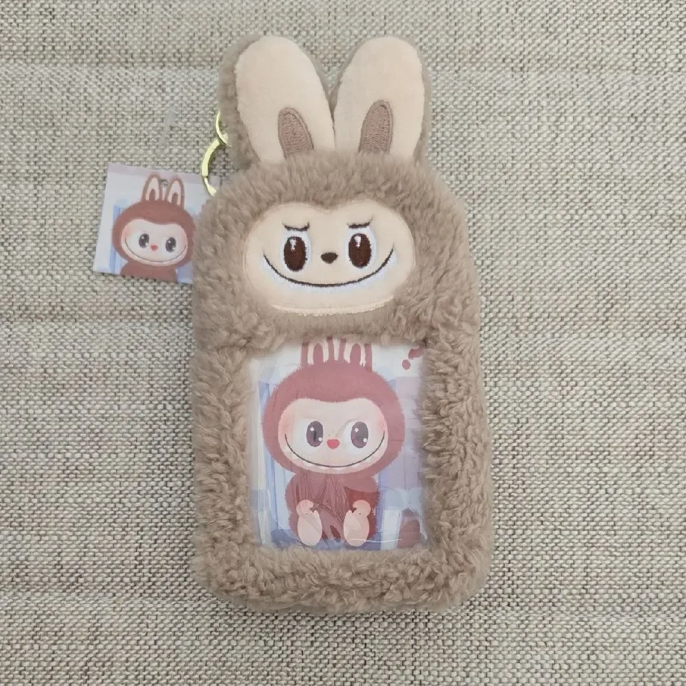 Labubu Plush Id Card KeyChain